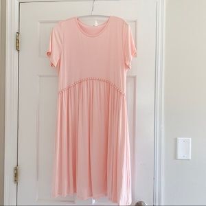 NWT PinkBlush Maternity Dress -Size Medium -pink